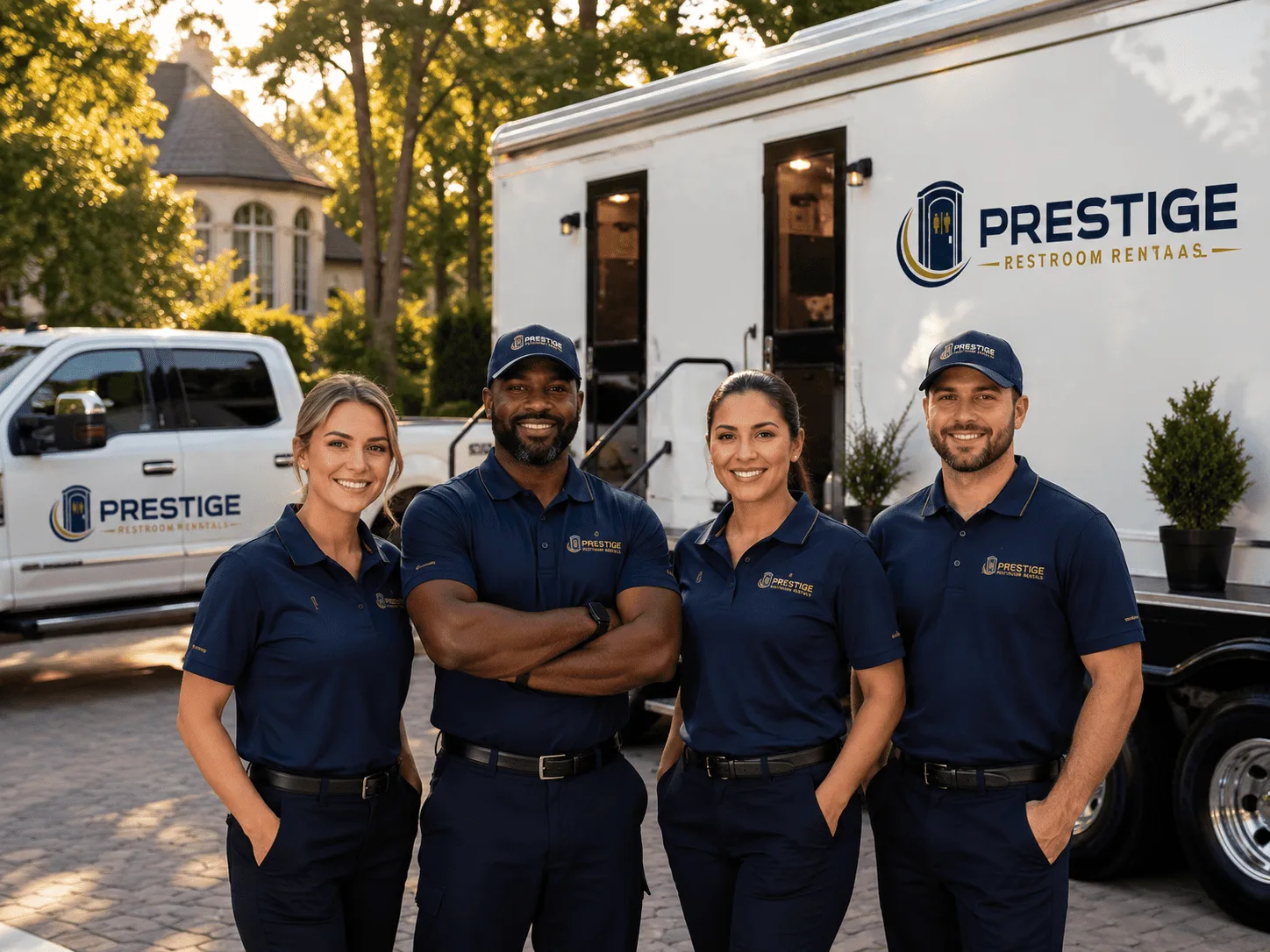 Trusted Luxury Portable Restrooms company in Bonaire, GA